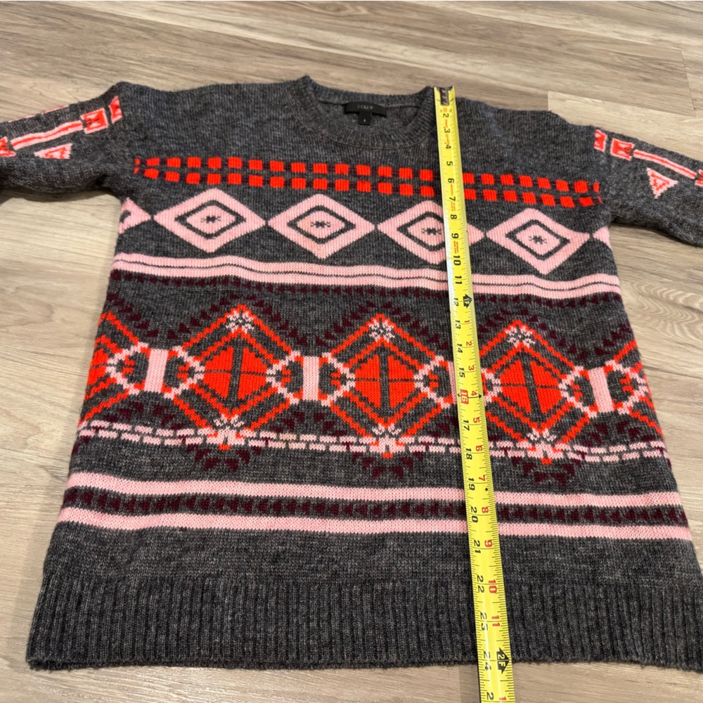 J CREW WOOL BLEND SWEATER - Picture 5 of 7